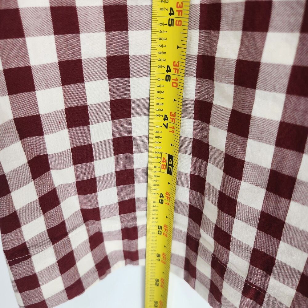 Boden Size 10R Gingham Red Ivy Cotton Midi Dress NWT $199 - Picture 11 of 11